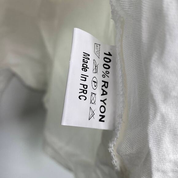 LF Native Rose Elsa Cream Woven Embroidered Tank Top Women's Size 8 NWT - Picture 6 of 7